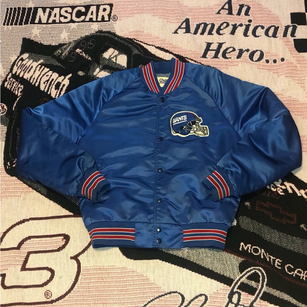 Vintage New York giants satin jacket
